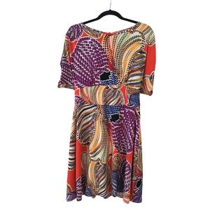 Laundry by Shelli Segal Rainbow Floral dress